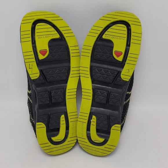 Salomon RX Moc 3.0 Travel Slip-On Style Sneaker Mesh Black/Lime Unisex US Boys 4 - Picture 12 of 13
